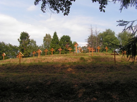 Areál vojnového cintorína na Hodošíku
